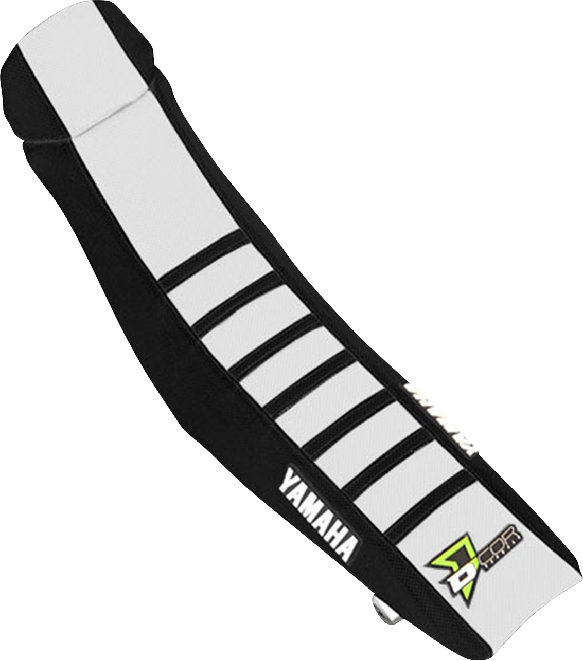 D'COR Seat Cover Black/White W/ Black Ribs 30-50-148