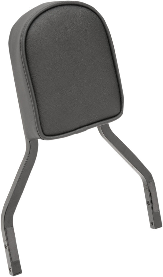 Drag Specialties Pads For Square Sissy Bars Short Smooth w/Piping 0822-0297