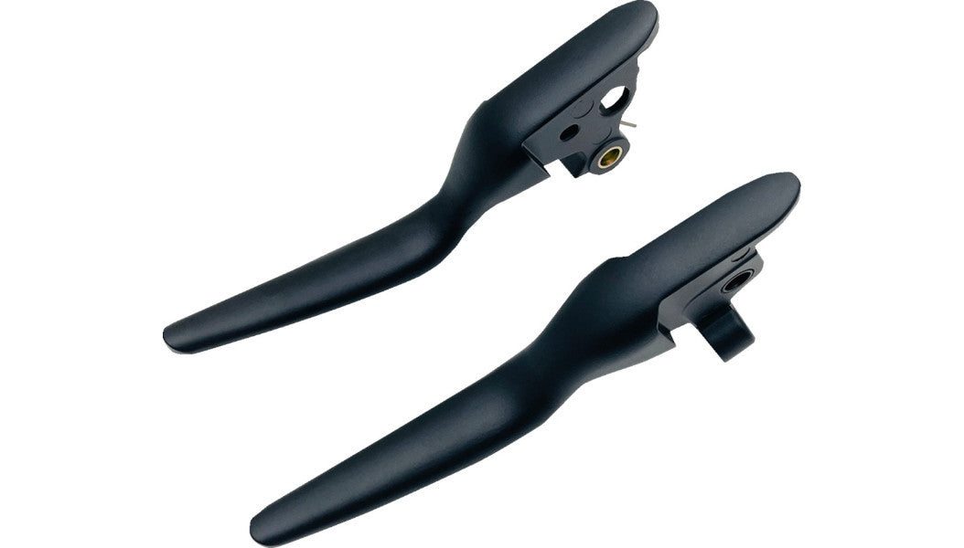 Drag Specialties Custom Lever Set Black 0610-2258