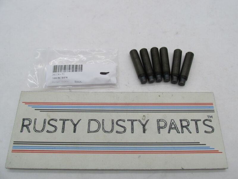 Lot of 6 Harley Davidson Genuine NOS Clutch Adjusting Screws 38130-71