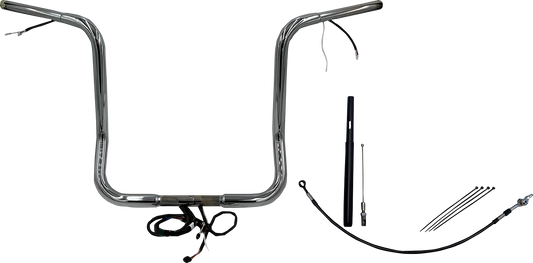 Fat Baggers, Inc. Plug & Play EZ Install 1-1/4" Round Top Handlebar Kit 912516