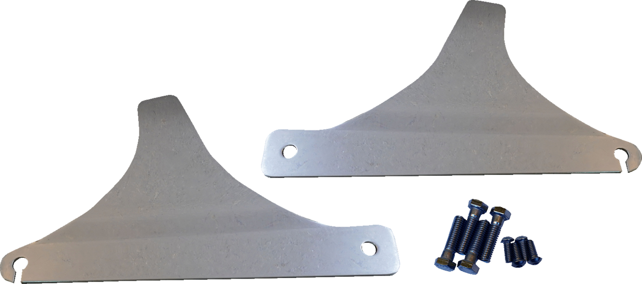 Drag Specialties Sissy Bar Side Plates Chrome 1504-0116