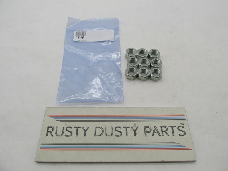 Lot of 9 Harley Davidson Genuine NOS Big Twin Nuts 7845
