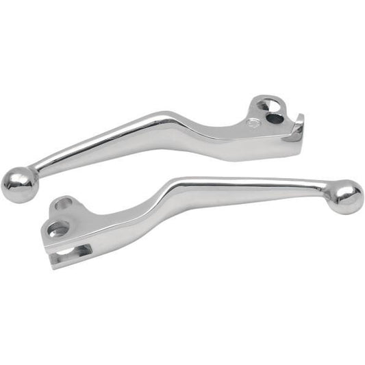 Drag Specialties Wide Blade Lever Set Chrome DS-273139