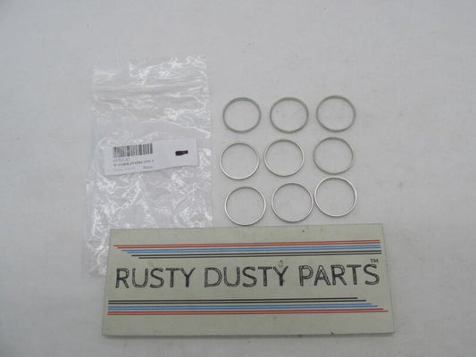 Lot of 9 Harley Davidson Genuine NOS Cross Over Exhaust Washers 65782-82