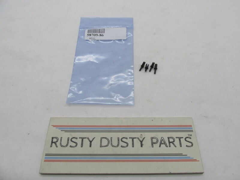 Lot of 4 Harley Davidson Genuine NOS Nylon Rivets 58709-86