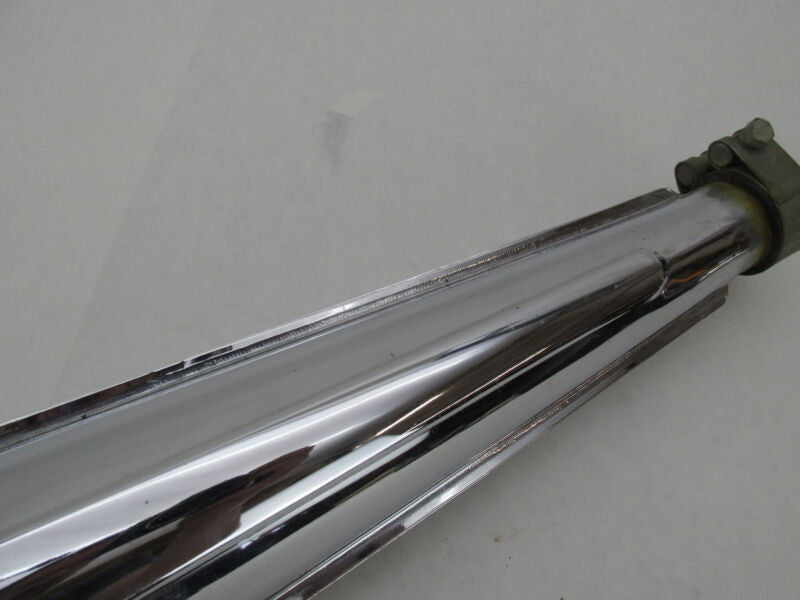 Harley Davidson Aermacchi Genuine Chrome Exhaust Muffler Excellent Con