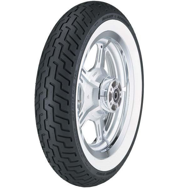 Dunlop D402 Harley-Davidson Tire MU85B16 - Wide White Wall Rear 3019-23