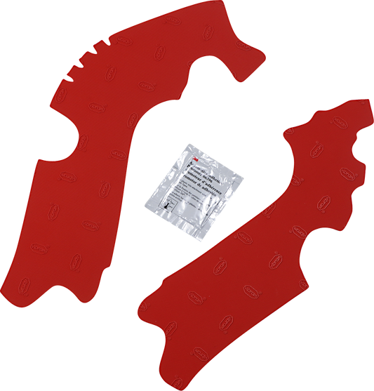 Athena Rubber Frame Pads Red M7332R