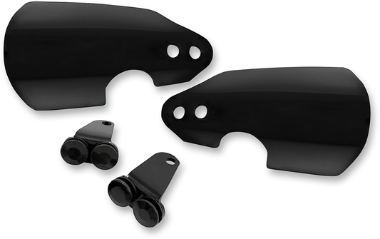 Memphis Shades Handguards with Cutout for Low Profile Turn Signals Bla