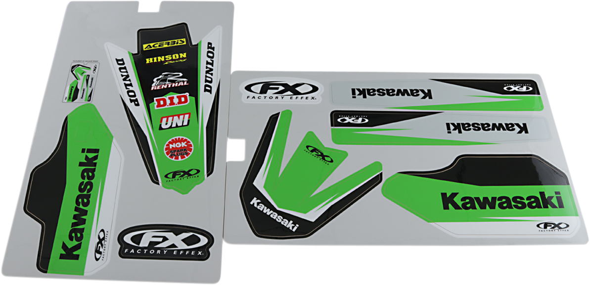 Factory Effex Universal Trim Kits Black Green White 22-50138