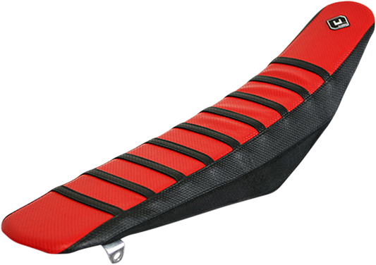 FLU Designs Inc. Pro Rib Seat PRS  Seat Covers Black/Red 15505
