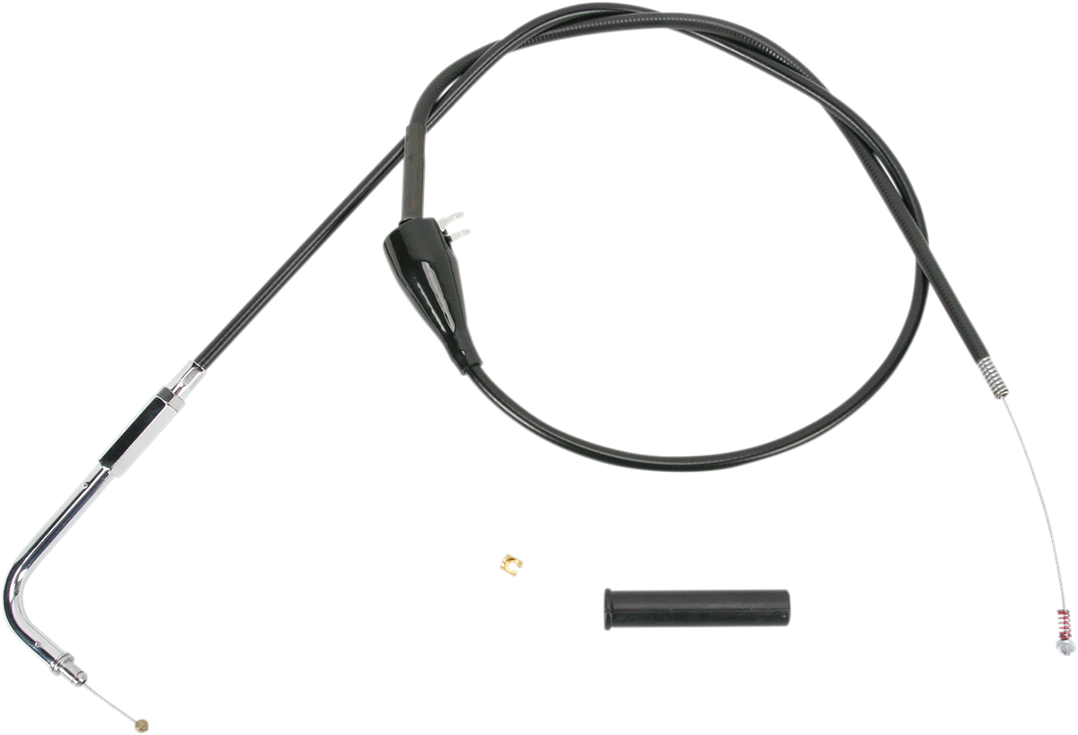 Drag Specialties Black Vinyl Idle Cable 34 3/4in.
