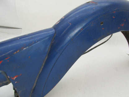 Harley Davidson Genuine Aermacchi M50 Blue Rear Fender w/ Guide Taillight