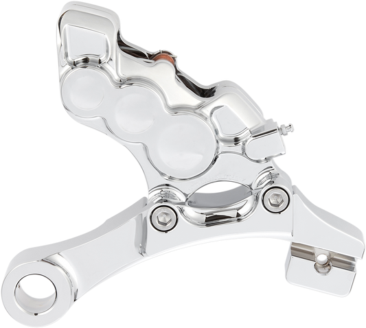 Arlen Ness Tech Brake Calipers 6 Piston Chrome Rear 02-322