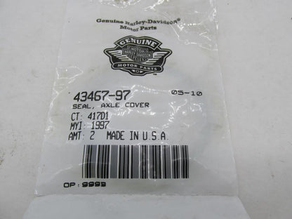Harley Davidson Genuine NOS Axle Cover Seal 43467-97
