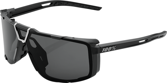 100% Eastcraft Sunglasses Matte Black - Smoke 61045-102-01