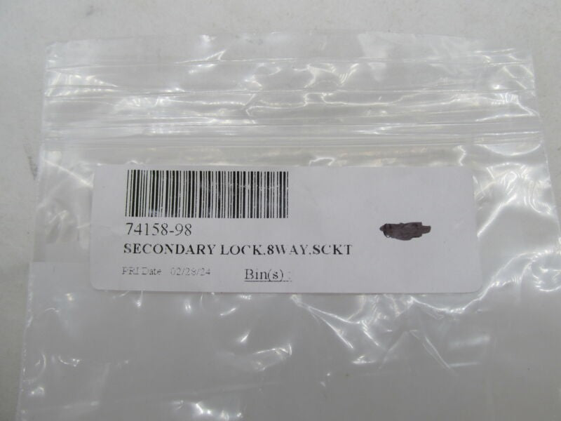 Lot of 7 Harley Davidson Genuine NOS 8 Way Socket Locks 74158-98
