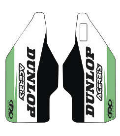 Factory Effex Kawasaki EVO Series Graphic Kit Sponsor Lower Fork 19-40156