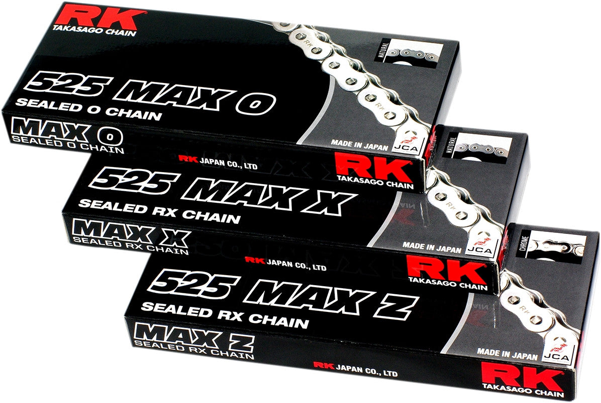 RK 525 Max-X Chain 525MAXX-120-RR Red