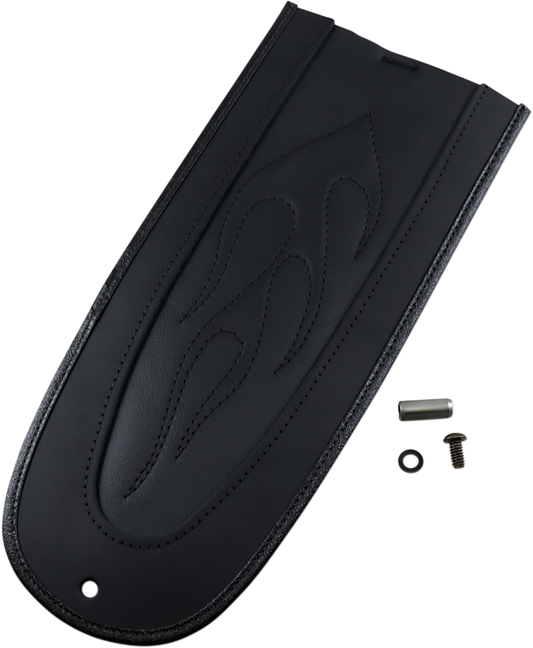 Drag Specialties Fender Skin Flame Stitch Vinyl Center 1405-0149