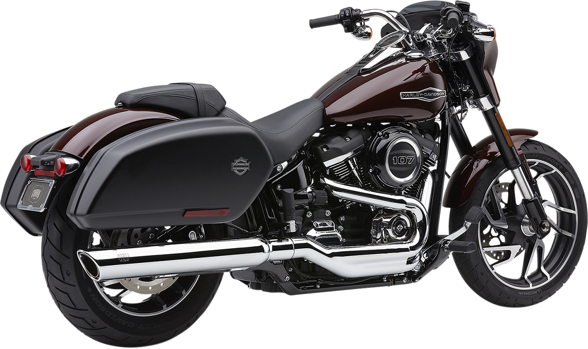 Cobra 4" Slip-On For Sport Glide Chrome 909 Twins 6520