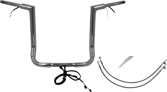 Fat Baggers, Inc. Plug & Play EZ Install 1-1/2" Flat Top Handlebar Kit 601216