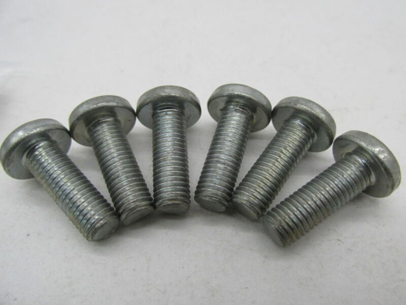 Lot of 6 Harley Davidson Genuine NOS Chrome Panhead Screws 1374