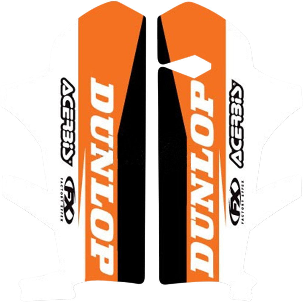 Factory Effex Lower Fork Guard Graphics Orange 17-40522