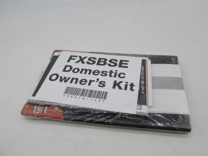 Harley Davidson Official Sealed 2014 FXSBSE Breakout CVO Owner's Manual 99397-14
