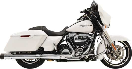 Bassani 4" DNT Straight Can Mufflers With An Acoustically Tuned Baffle 1F72DNT5