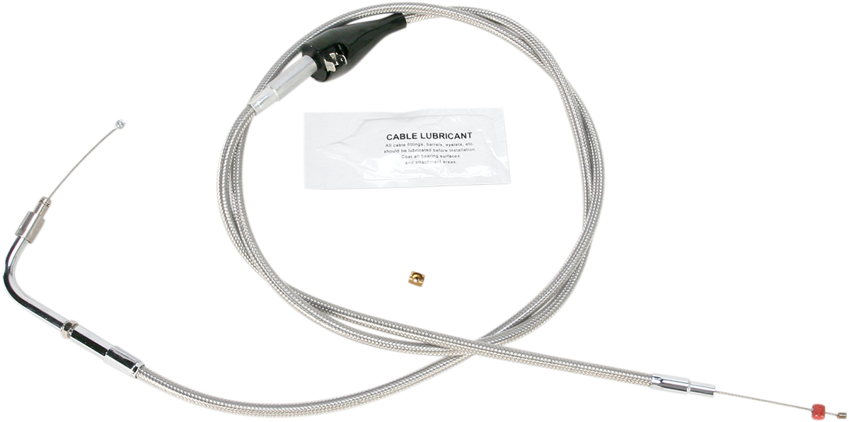 Barnett Stainless Steel Idle Cable +10in. 102-30-41004-10