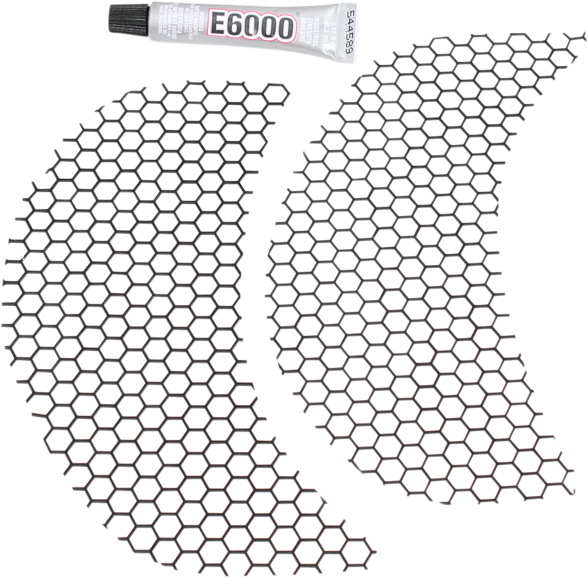 Klock Werks Fairing Vent Screen Black KW05-01-0320-B