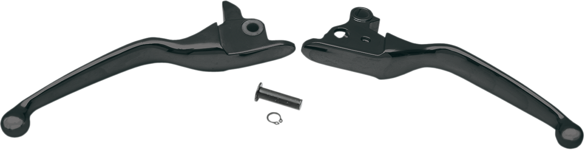 Drag Specialties Wide Blade Lever Set Black 0610-0188