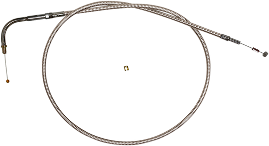 Magnum Alternative Length Polished Stainless Braided Idle Cable 45 1/2in. 54216