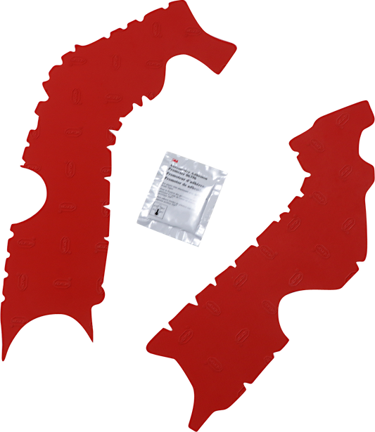 Athena Rubber Frame Pads Red M7349R