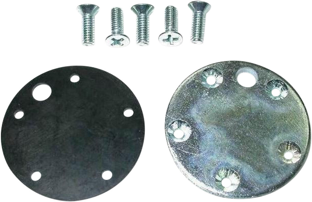 Drag Specialties Blockoff Plate with Gasket 0703-0735