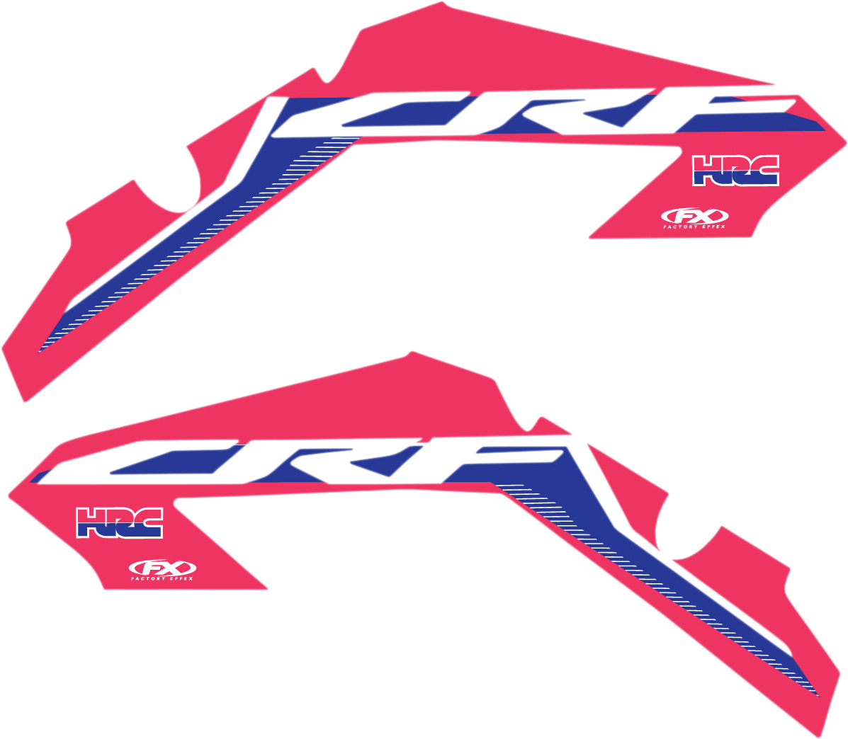 Factory Effex Replacement OEM Tank/Shroud Graphics Pink 25-05340