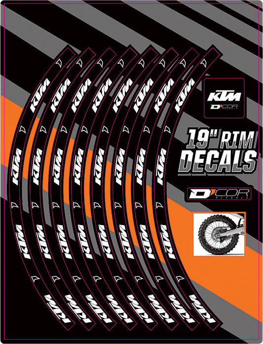 D'COR Rim Decals 19" 40-80-203