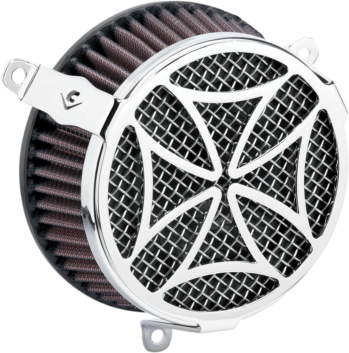 Cobra Air Cleaner Kit XL Chrome Cross 606-0103-02-SB