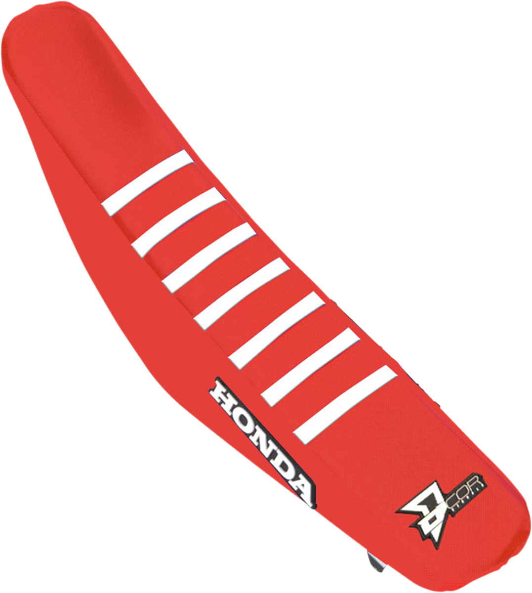 D'COR Seat Cover Red/White Ribs 3010127