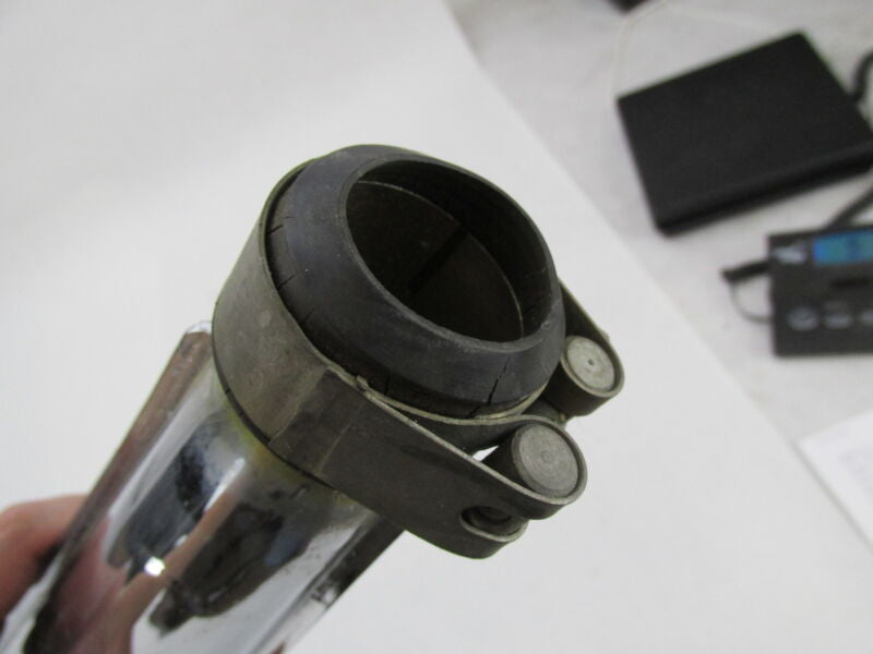 Harley Davidson Aermacchi Genuine Chrome Exhaust Muffler Excellent Con