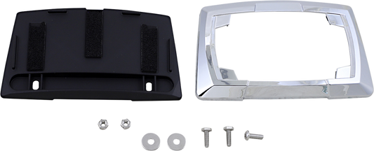 CIRO Multi-Fit License Plate Frame Chrome 70400