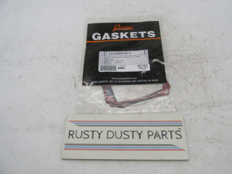 Lot of 2 Harley James Gasket Transmission Top Cover Gaskets JGI-34904-00-X