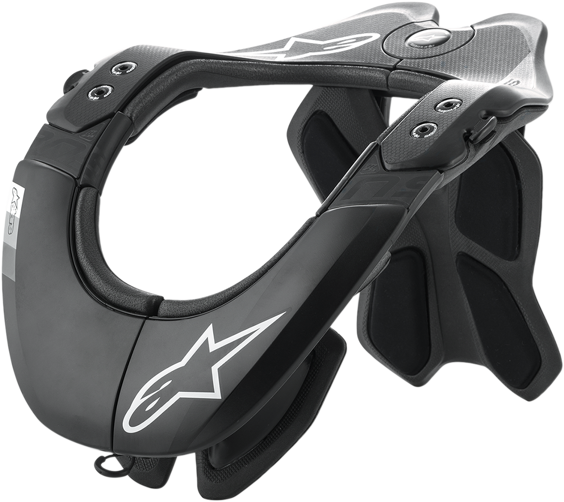 Alpinestars BNS Tech 2 Neck Support Black/Gray S/M 6500019-105-XSM