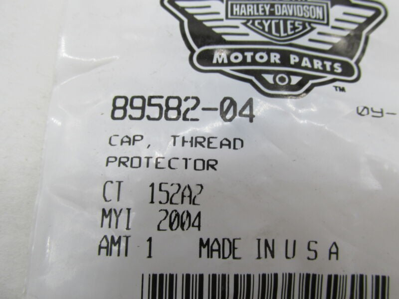 Lot of 2 Harley Davidson Genuine NOS Cap Thread Protector 89582-04