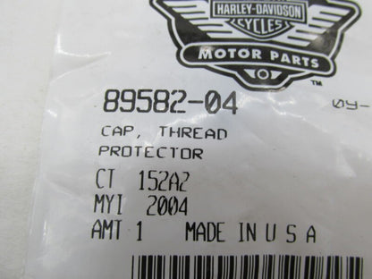 Lot of 2 Harley Davidson Genuine NOS Cap Thread Protector 89582-04