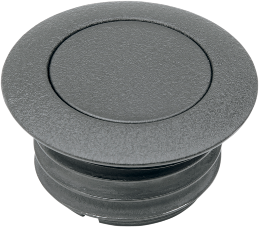 Drag Specialties Pop-Up Gas Cap Vented - Black Wrinkle 0703-0324