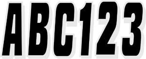 Hardline Hardline Series 300 Carbon Fiber Registration Kits Black/Silver BLKS...