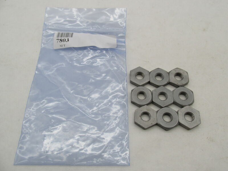 Lot of 9 Harley Davidson Genuine NOS AMF Clutch Nuts 7803